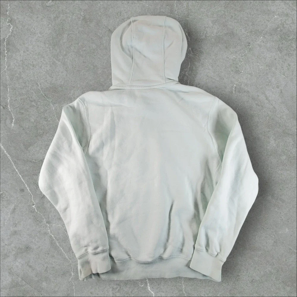 Nike Hoodie Mens Medium Mint Green Sportswear Club Fleece Pullover BV2654-394